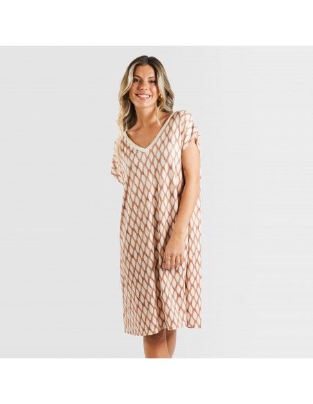 Vestido curto manga fluída soft Orlando arena