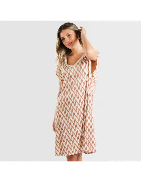 Vestido curto manga fluída soft Orlando arena