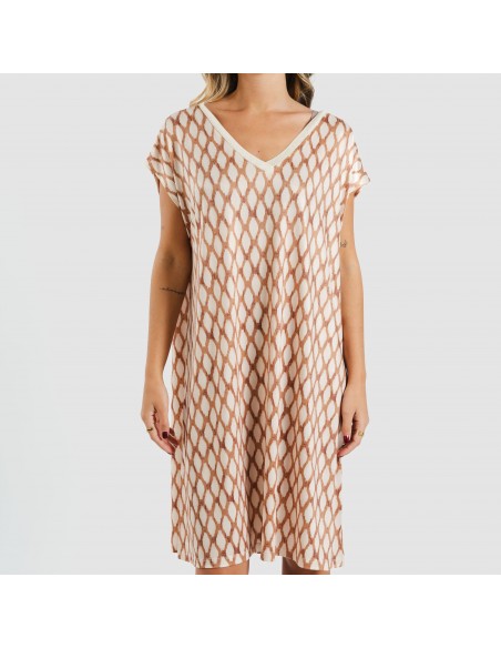 Vestido curto manga fluída soft Orlando arena