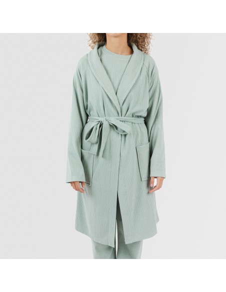 Roupão canelado Raya ancha Roupão canelado Raya ancha