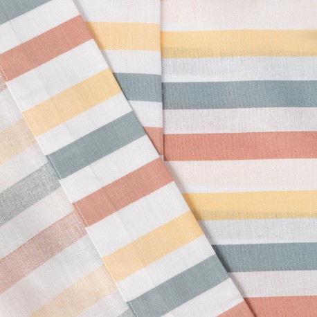 Jogo de lençóis algodão Raya Laia cama bebé