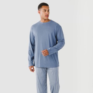 Pijama algodão homem Raya Linares azul 2