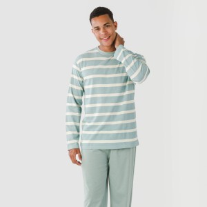 Pijama algodão homem Raya Arellano verde água 2