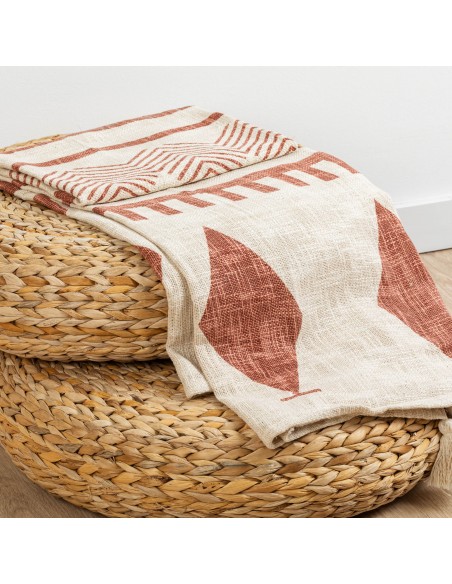 Plaid algodão Fauno