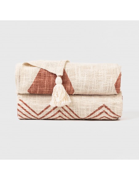 Plaid algodão Fauno