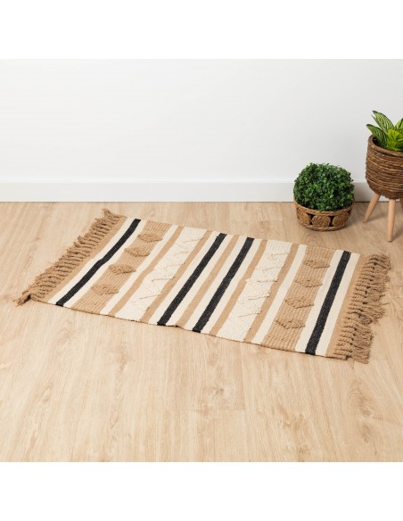 Tapete algodão Parparela arena - preto Tapete algodão Parparela arena - preto