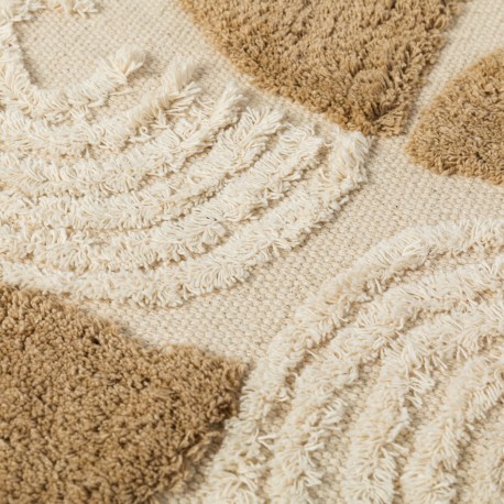 Tapete algodão Zafra natural