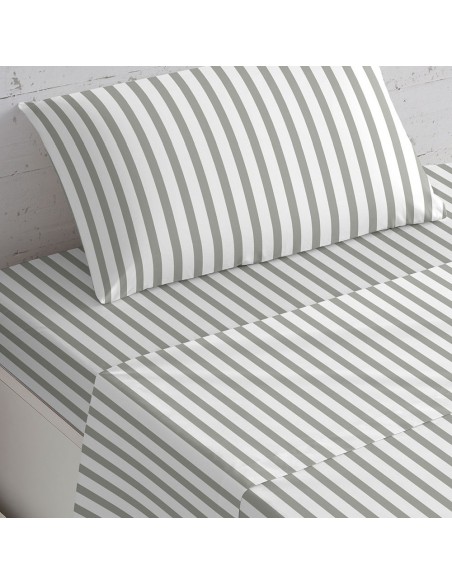 Jogo de lençóis algodão percal Raya Aviles verde caça