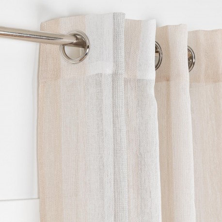 Cortina Libia Raya Vertical cinza perla