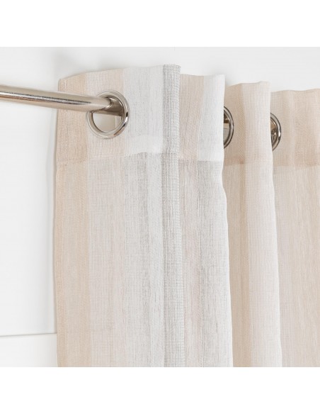 Cortina Libia Raya Vertical cinza perla