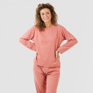 Pijama canelado Raya ancha 2