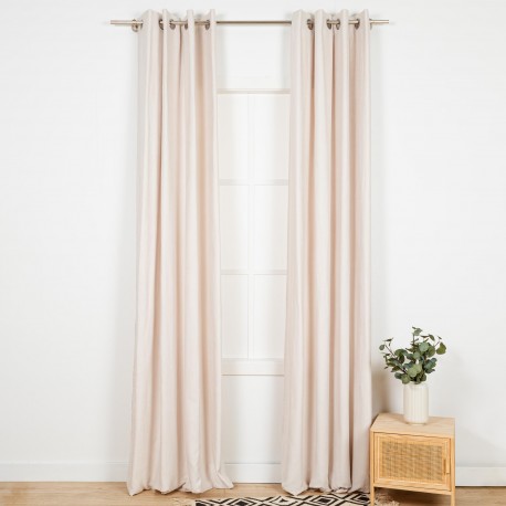 Cortina camurça Ante lisa