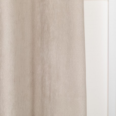 Cortina camurça Ante lisa