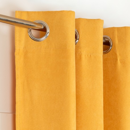 Cortina camurça Ante lisa