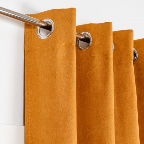 Cortina camurça Ante lisa