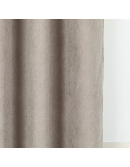 Cortina camurça Ante lisa