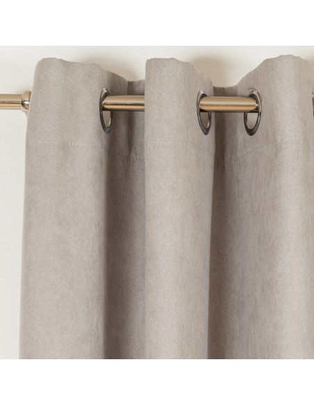 Cortina camurça Ante lisa