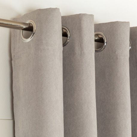 Cortina camurça Ante lisa