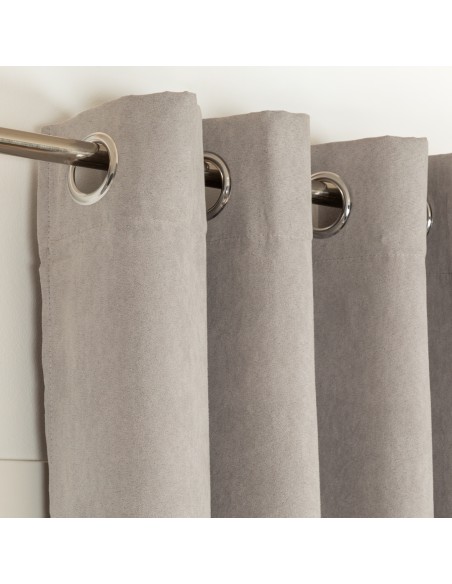 Cortina camurça Ante lisa