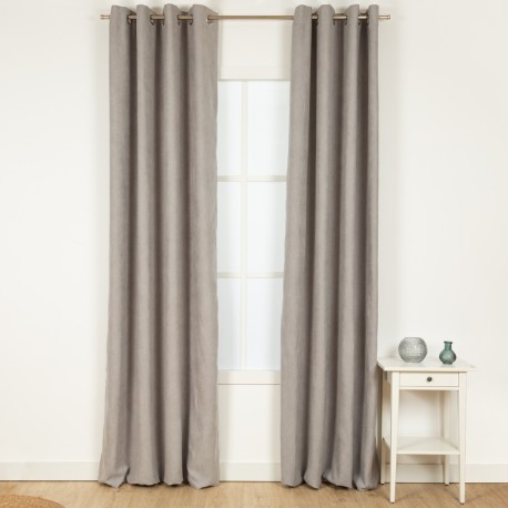 Cortina camurça Ante lisa