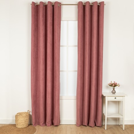 Cortina camurça Ante lisa