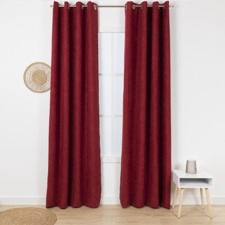 Cortina camurça Ante lisa