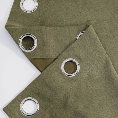 Cortina camurça Ante lisa