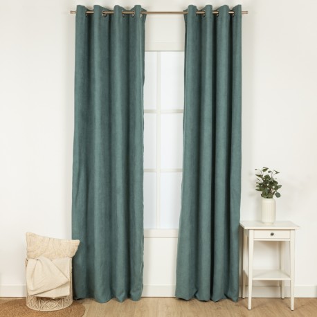 Cortina camurça Ante lisa