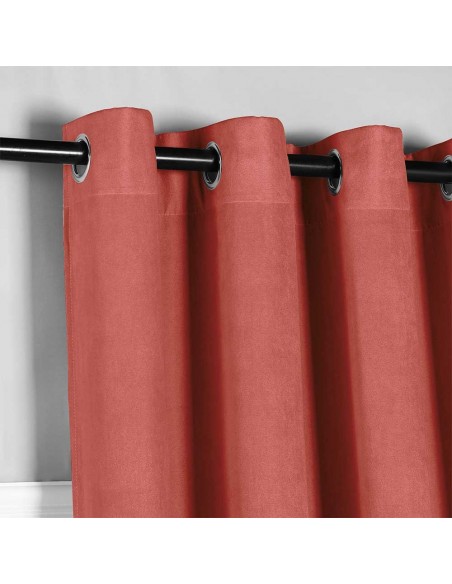 Cortina camurça Ante lisa