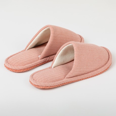 Chinelos canelados raya ancha lisos