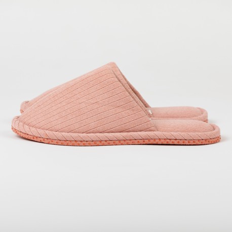 Chinelos canelados raya ancha lisos