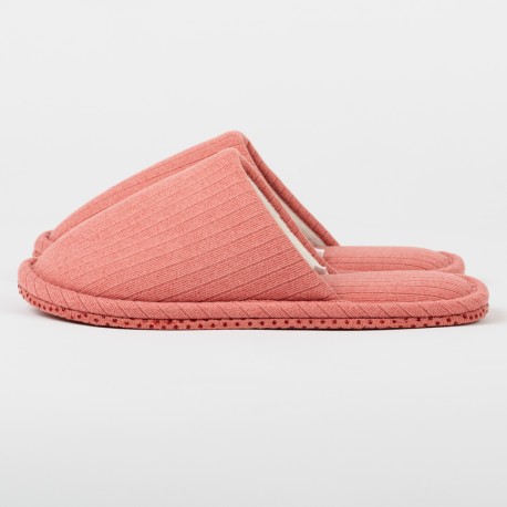 Chinelos canelados raya ancha lisos