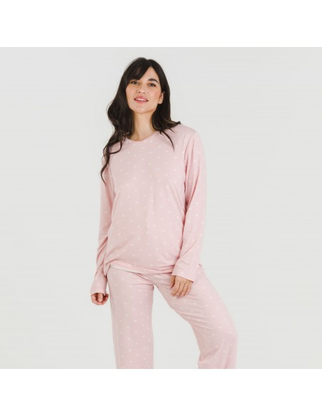 pijama mulher soft Embera rosa palo pijama mulher soft Embera rosa palo