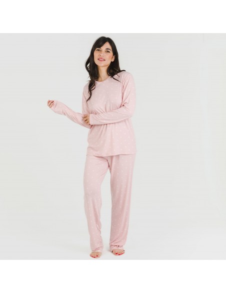 pijama mulher soft Embera rosa palo pijama mulher soft Embera rosa palo