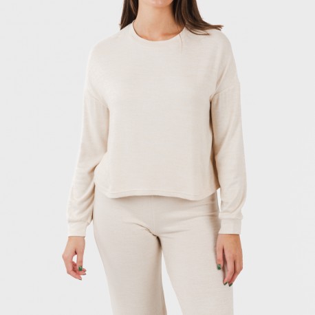 Pijama malha extra suave liso