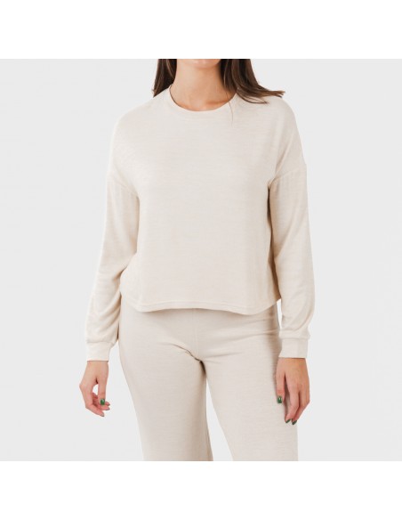 Pijama malha extra suave liso