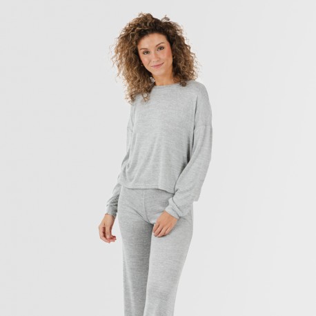 Pijama angorina liso