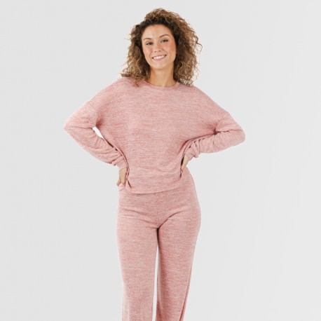 Pijama malha extra suave liso