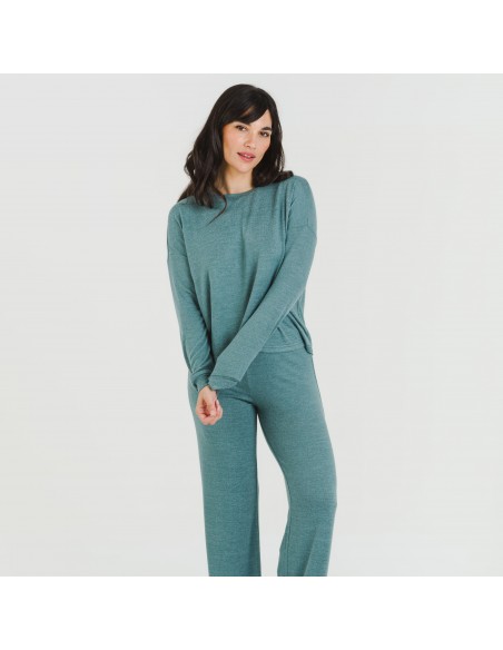 Pijama angorina liso