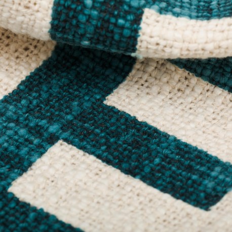 Plaid algodão Fauno