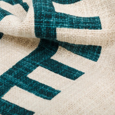 Plaid algodão Fauno