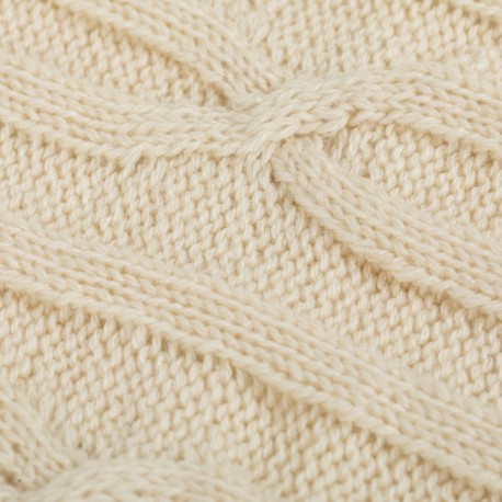 Plaid Ocho com borlas