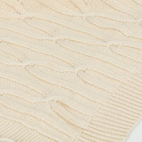 Plaid Ocho com borlas