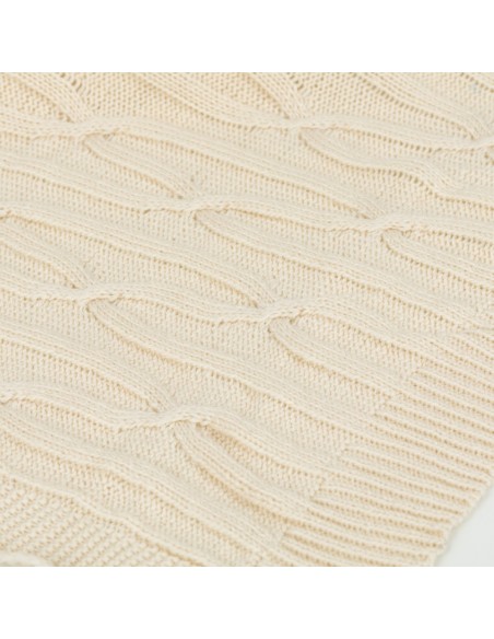 Plaid Ocho com borlas