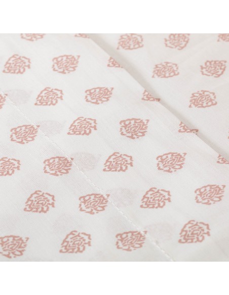 Jogo de lençóis algodão Indolis malva Jogo de lençóis algodão Indolis malva