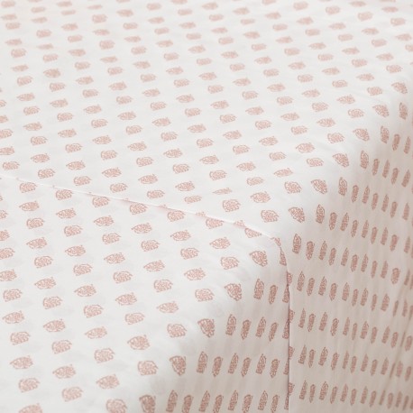 Jogo de lençóis algodão Indolis malva