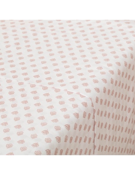 Jogo de lençóis algodão Indolis malva Jogo de lençóis algodão Indolis malva