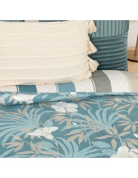 Colcha bouti Denia azul