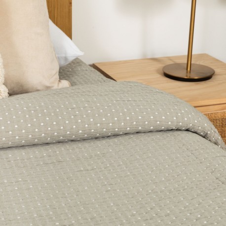 Colcha duplo tecido jacquard Punto