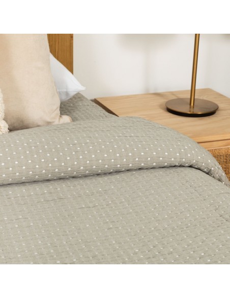 Colcha duplo tecido jacquard Punto Colcha duplo tecido jacquard Punto